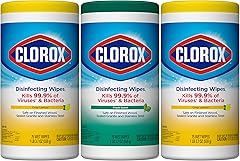 Clorox Disinfecting Wipes, Bleach Free Cleaning Wipes, Multi-surface Wipes, Fresh Scent & Crisp Lemon Value Pack, 75 Wipes (P