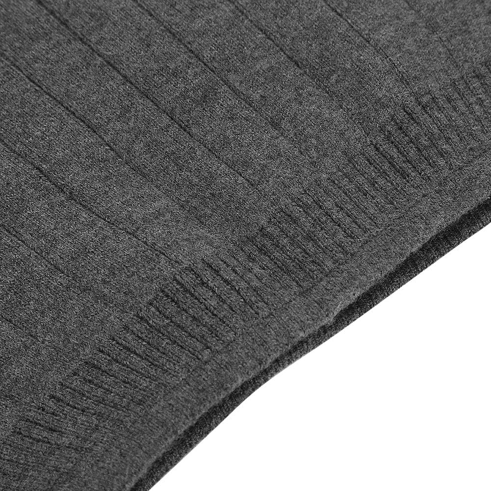 Double Thicken Thermal Cashmere Knit Warmer Band Abdominal Binder Stomach Lumbar Lower Back Support Brace Waist Wrap Belt Belly Band Warm Kidney (Double Cashmere+Grey - Image 5