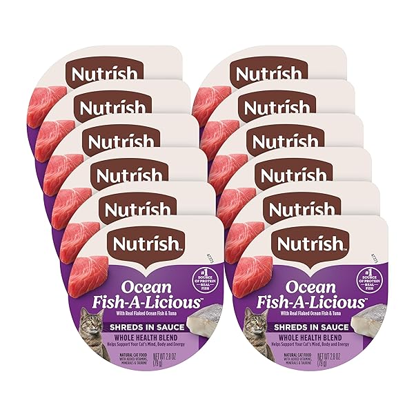 NUTRISH GRAIN FREE WET CAT FOOD OCEAN FISH-A-LICIOUS...