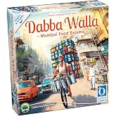 Queen Games Dabba Walla - Mumbai Food Express Strategy Board Game 2-4 Players, Family Board Game