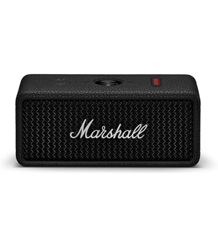 Amazon.com: Marshall Woburn Bluetooth Speaker, Black (4090963