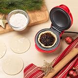 Giles & Posner Mini Pie Maker EK4914 Red 12.5 cm Non-Stick Plate view 3