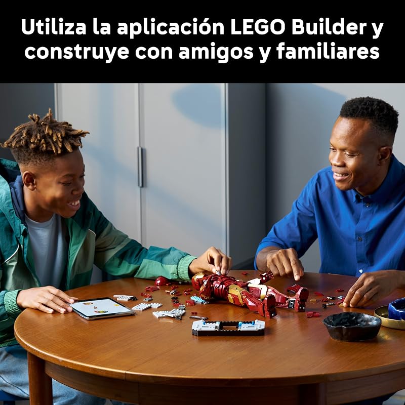 | Marvel Iron Man Mark 3: Edição de Colecionador - Modelo Avengers para Adultos - Minifigura de Super-Herói e Reator ARC - Presente para Fãs de Homens e Mulheres - 76344 — foto 7 de 8