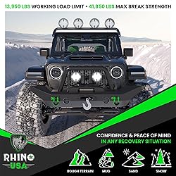Rhino USA D Ring Shackles (2-Pack) - 41,850lb Break