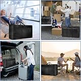 SUNNOW 2 Pcs 180L Jumbo Moving Bag Large Storage Durable with Reinforced Bottom view 6
