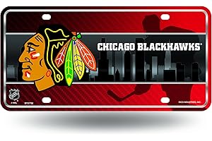 NHL Metal Tag License Plate