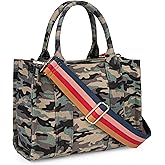 Canvas Tote Bag for Women Top Handle Handbag Crossbody Tote Bag for Women