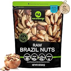 NUT CRAVINGS - Raw Brazil Nuts, Unsalted, No