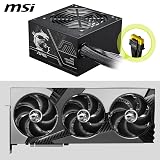 MSI MAG A750BN 750W PCIe 5.1 ATX 3.1 PSU 80 Plus Bronze Native 12V-2x6 view 4