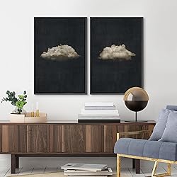 MUDECOR Framed Canvas Print Wall Art Minimalist