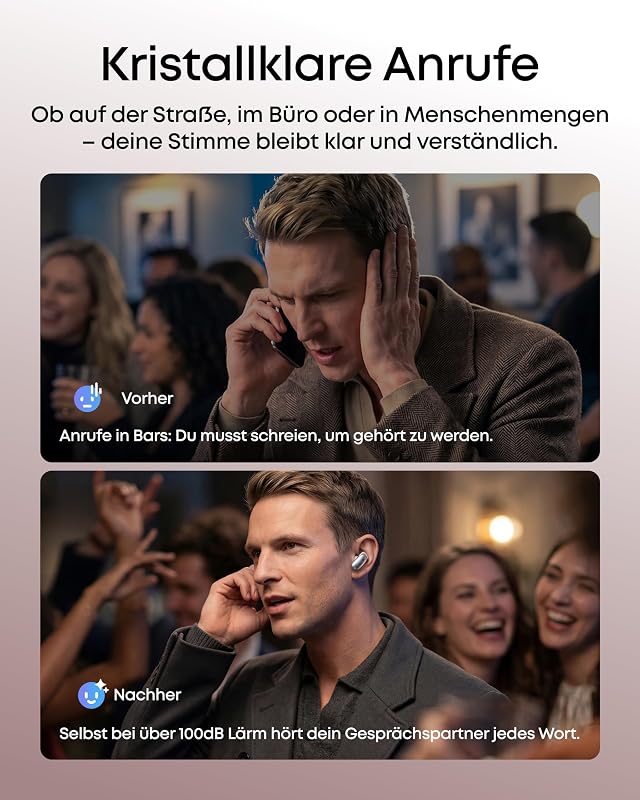 by Anker Liberty 5 Pro Noise Cancelling Kopfhörer, ANC 4.0
