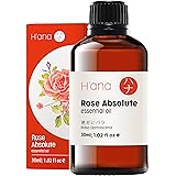 Hana Rose Absolute Essential Oil - Relieves Stress and Moisturizes Skin - for Sweeter Stress-Free Days - 100 Pure Therapeutic