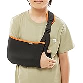 BraceUP Arm Sling for Kids - Comfortable Adjustable Support for Children, Arm Support, Easy On/Off Design (3.5-5 feet tall)