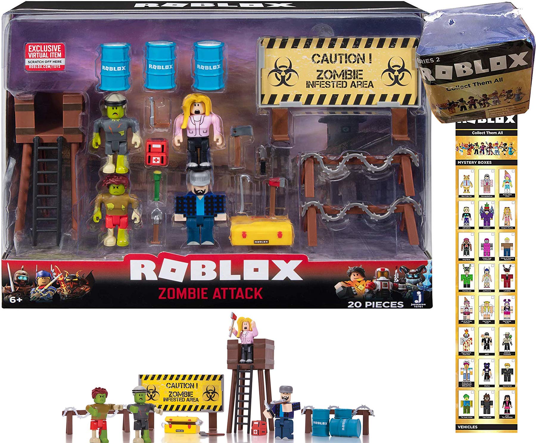 zombie attack roblox toy