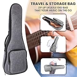 Ranch Concert Ukulele 23 inch Professional Learn to