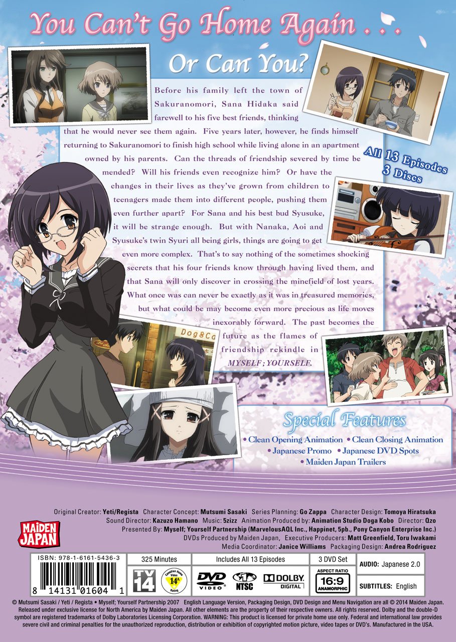 Amazon Com Myself Yourself Complete Collection Myself Yourself Amazon Com Myself Yourself Complete Collection Myself Yourself