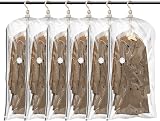 TAILI Hanging Vacuum Storage Bags 6 Jumbo 135x70x38 cm Wardrobe Organizer