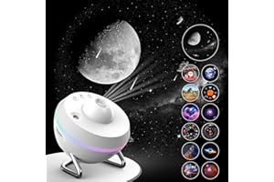 ARGIGU Galaxy Projector for Bedroom,Planetarium Star Projector with 4K Replaceable 13 Galaxy Discs,HD Image Large Projection Area,Starry Sky Night Light for Kids Adults Ceiling Home Theater Living Room Decor