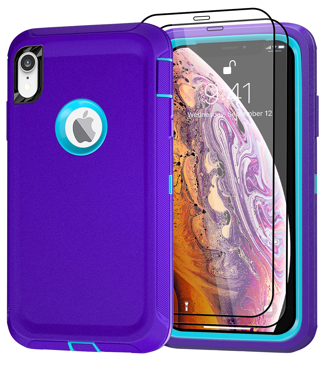 Case for Apple iPhone X/XS Case with 2 Screen