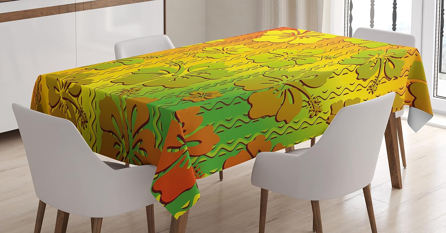 Best marigold table cloth 60 x 90