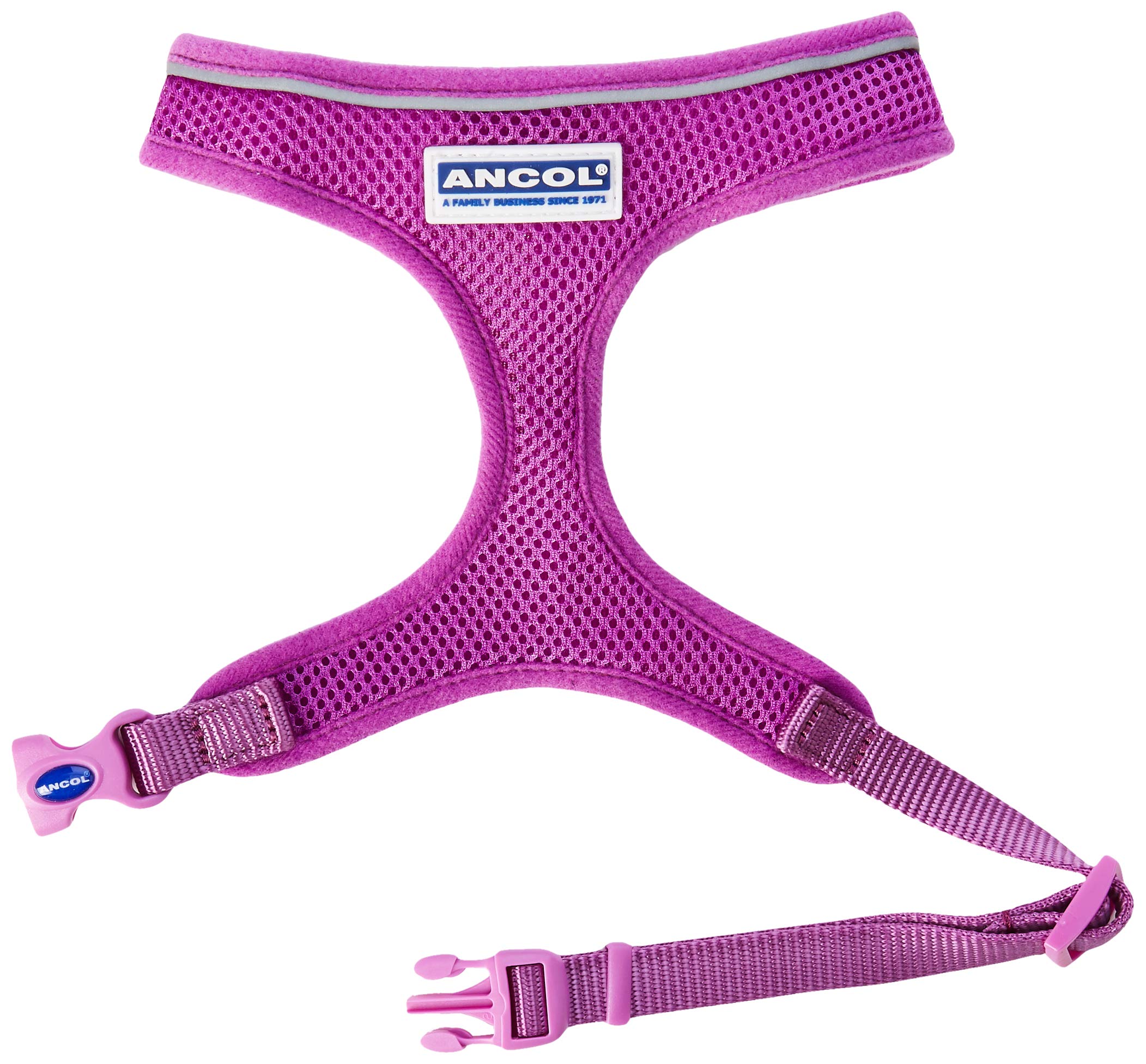 Ancol Viva Mesh Comfort Harness Purple Small ( To Fit Girth 34-45 cm)