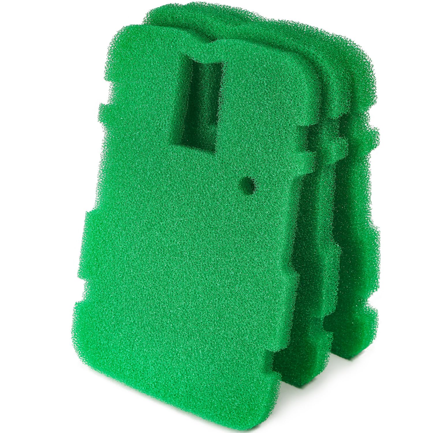 LTWHOME Compatible Green Coarse Filter Foams Replacement for All Pond Solutions CUP-311 (Pack of 3)