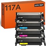 Supply Guy 117A Toner Multipack for HP Color Laser MFP 178NW 179FWG 150A W2070A view 1