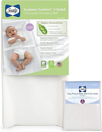 sealy soybean changing pad