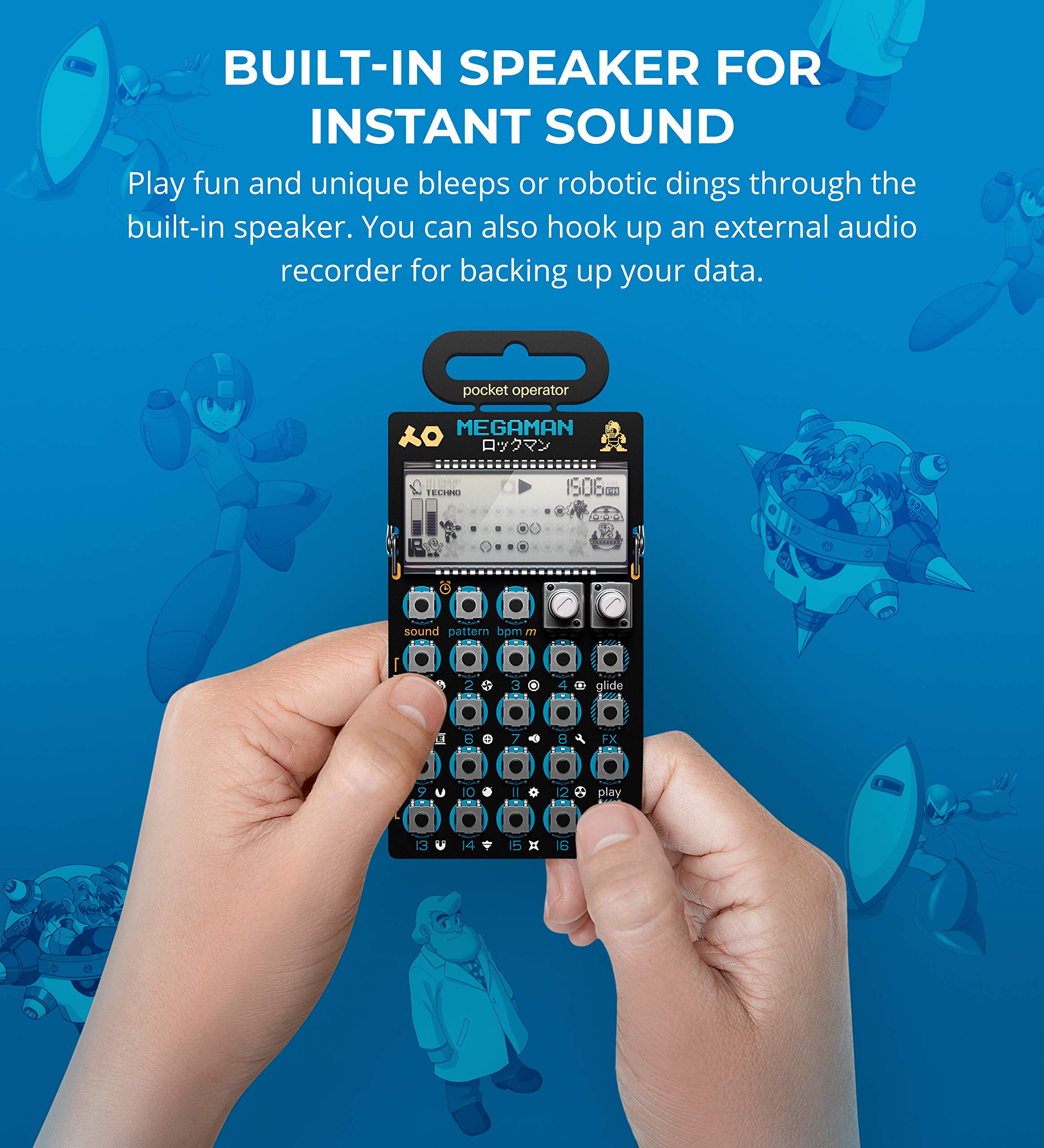 Mua teenage engineering Pocket Operator PO-128 Mega Man Live