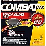 Combat Max Large Roach Killing Bait, 8 count