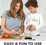 Zulay Kitchen Premium Garlic Press Set - Rust Proof, Easy-Squeeze Differs view 2