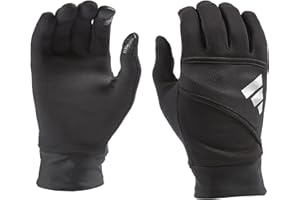adidas Men's Dash 2.0 Reflective Gloves, Black