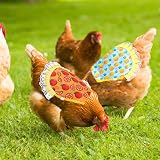 lasuroa 3pcs Chicken Saddle Waterproof Hen Apron Poultry Feather Protector Vest view 6