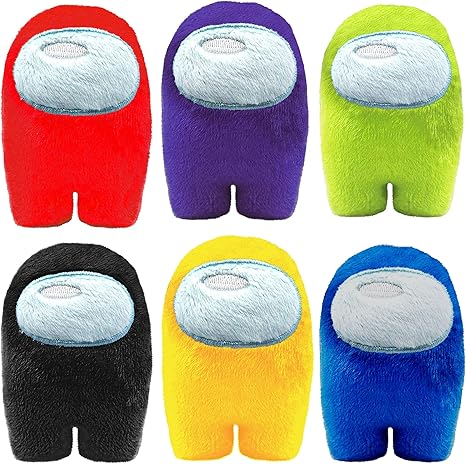 Amazon Joerita Among ぬいぐるみ 宇宙飛行士 おもちゃ 玩具 コスプレ ゲーム周辺 萌えグッズ かわいい プレゼント 高さ11cm 6pcs ぬいぐるみ ホビー