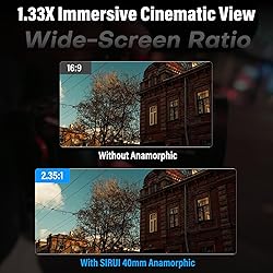 SIRUI 40mm T1.8 1.33X Anamorphic Lens, S35
