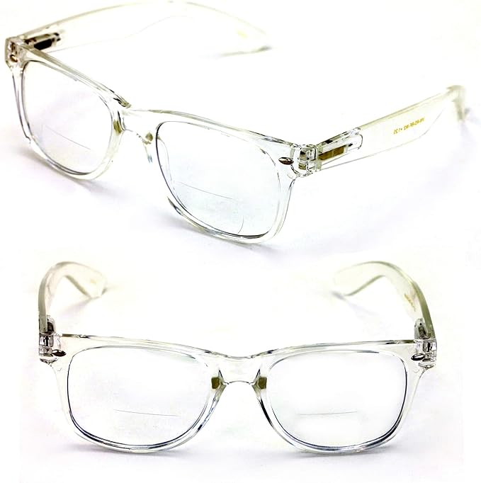 2 Pairs of Comfortable Classic Retro Reading Glasses