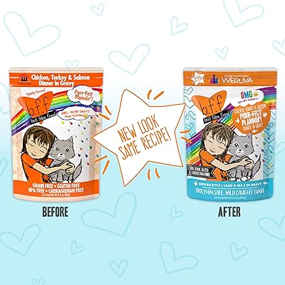 Buy Weruva B F F Omg Best Feline Friend Oh My Gravy Grain Free Natural Wet Cat Food Pouches Land Sea Recipes In Gravy Online In Indonesia B073rkpbrc