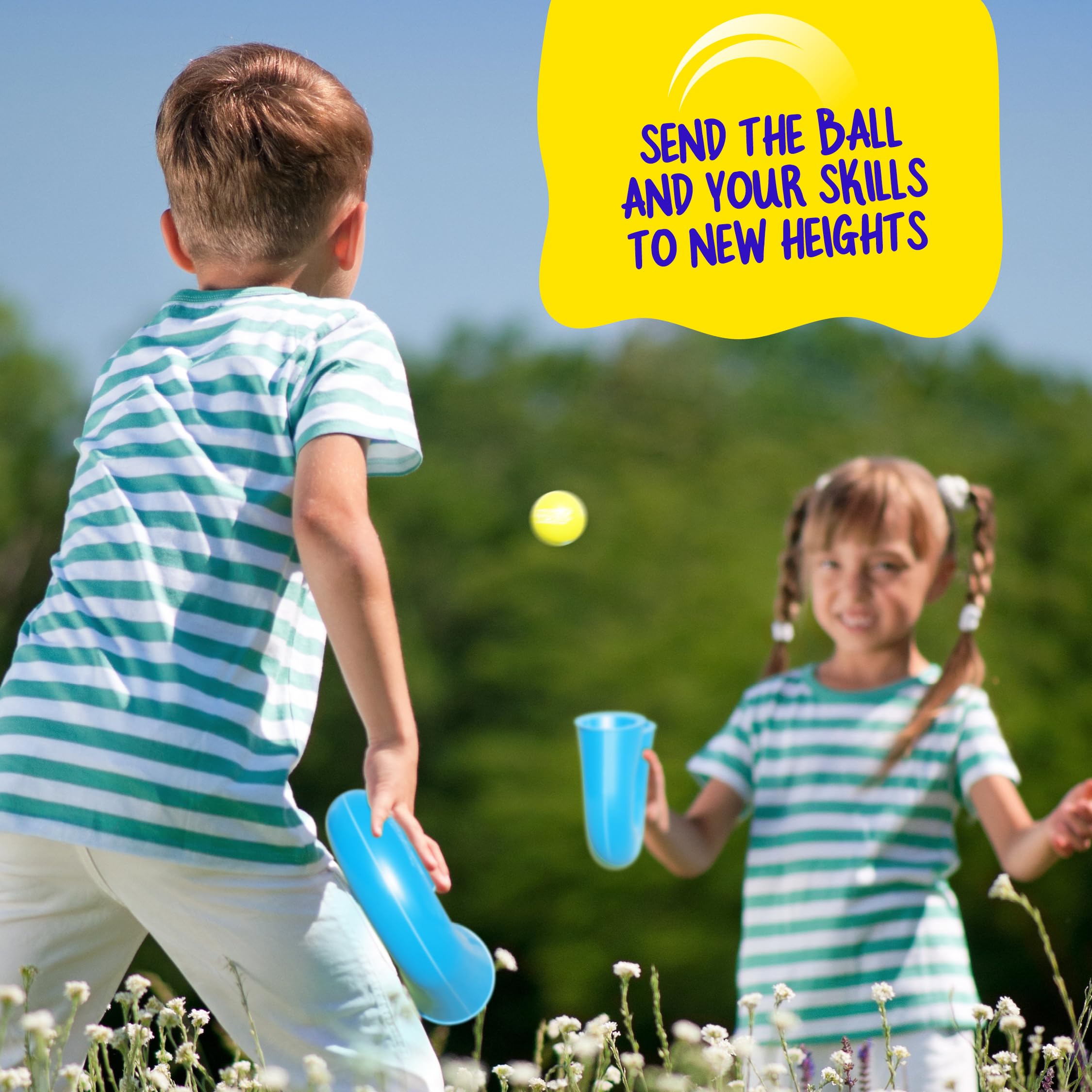 Jug'loop - Juggling Balls Skill Game - Outdoor Games for Kids, Teens, & Adults - Boys Toys for Ages 8-13 - 8 9 10 Year Old Boy Toy Gifts 8-12 - Cool Teen Tween Birthday Gift for Age 8-10, 10-12 Years