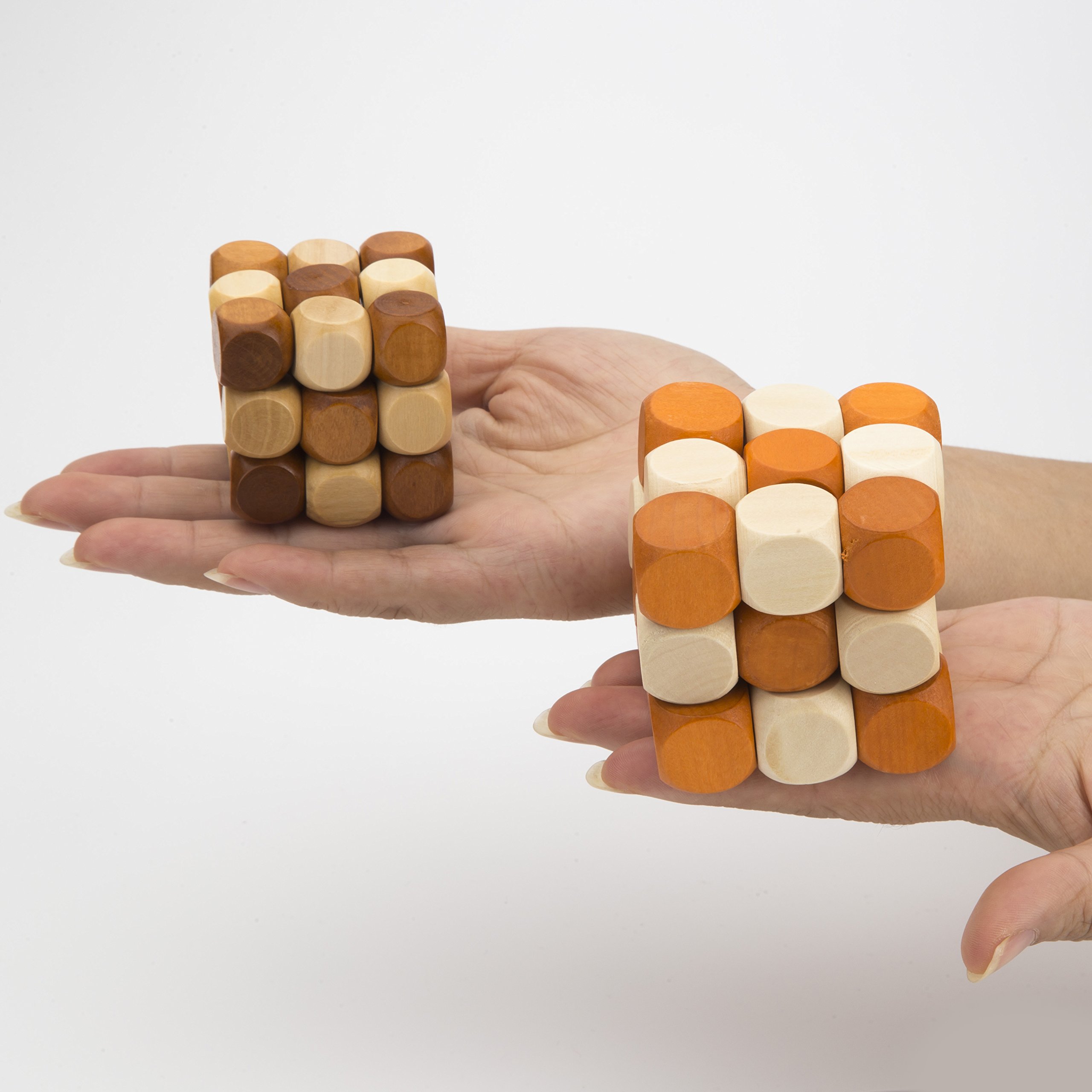 Puzzle games ,Wooden Brain Teaser Puzzle KongMing Lock\