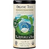 The Republic of Tea – Organic Tulsi, 36 Caffeine-Free Herbal Tea Bags, Regenerative Organic Certified
