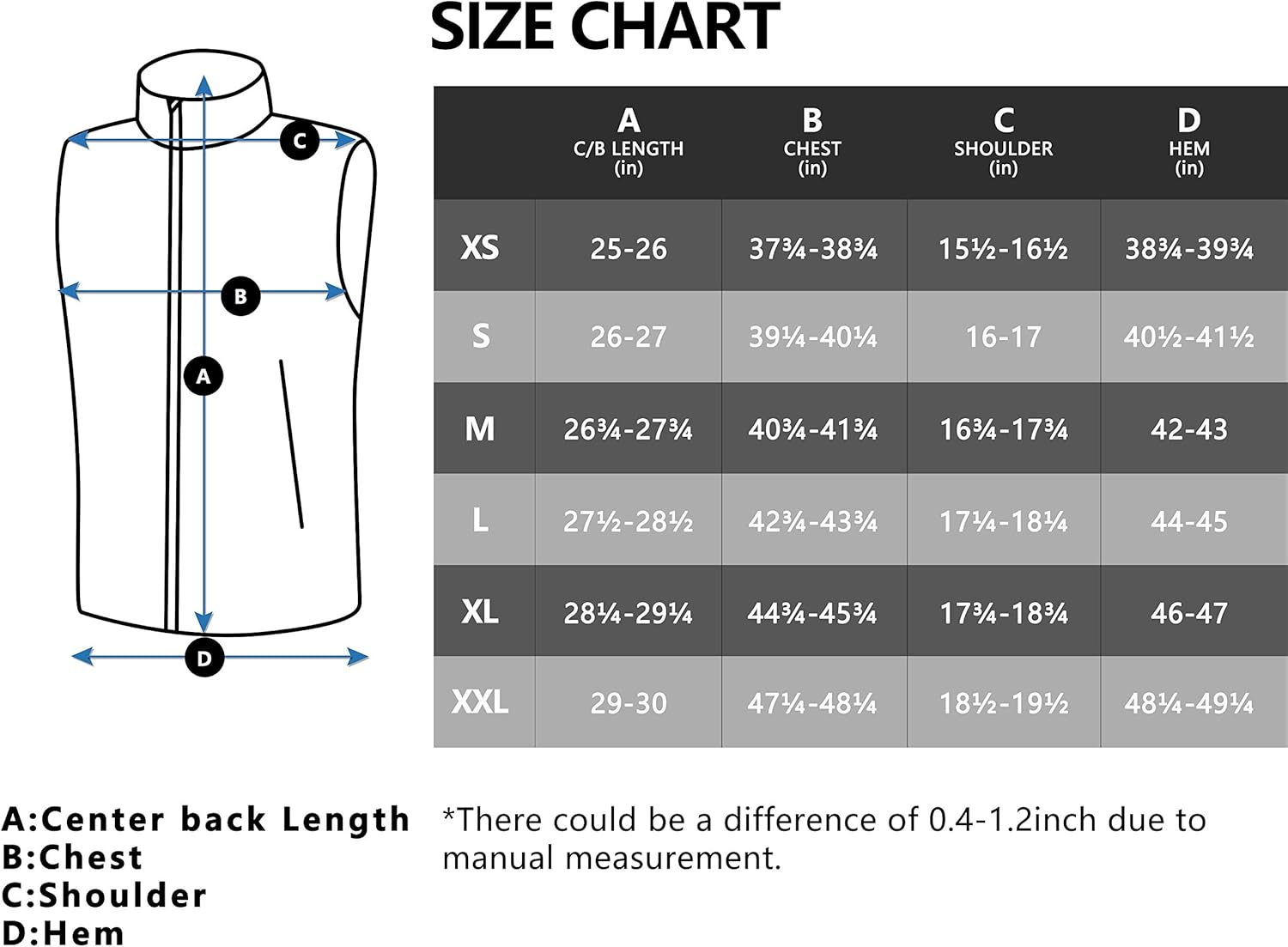 Little Donkey Andy Women's Lightweight Fleece Lined Softshell Vest Windproof Sleeveless Jacket for Hiking Travel Golf: Clothing