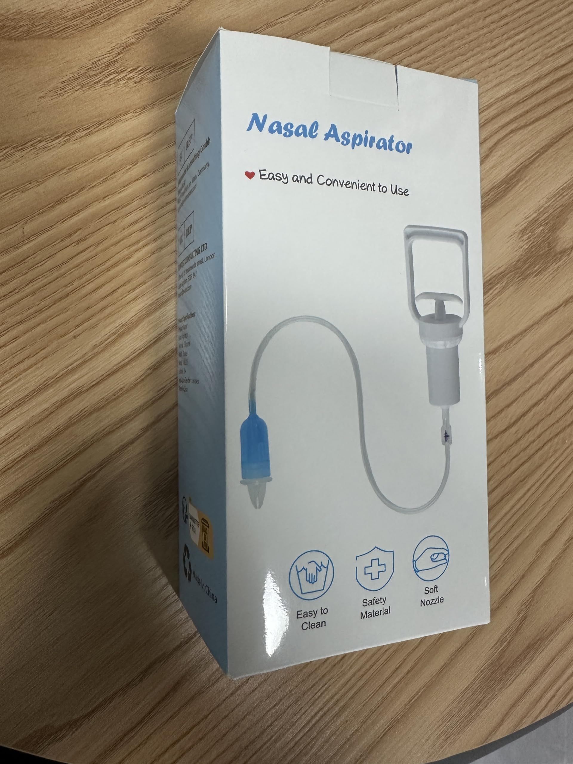 Yiupea Baby Nasal Aspirator & Nasal Cleaner, Soft Silicone and Easy to Use | Reusable | Easy to Carry, for Baby Toddler