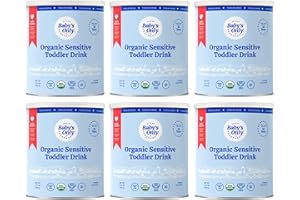 Baby's Only Organic Sensitive Toddler Drink for Lactose Sensitive Toddlers (LactoRelief), No Soy Dairy Milk Powder, 12 Months Old +, 12.7 oz, 6 Pack