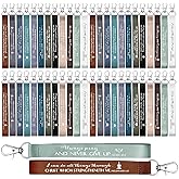 Roowest 120 Pcs Easter Christian Bible Verse Keychains Bulk Inspirational Scriptures Religious Gifts for Women Men