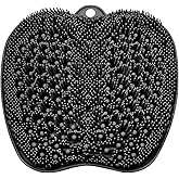 BESKAR XL Larger Shower Foot Scrubber Mat with Non-Slip Suction Cups | Cleans, Smooths, Exfoliates, Massages Your Feet Without Bending, Improve Foot Circulation, Soothes Tired Feet