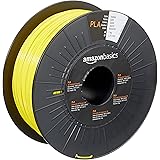 Amazon Basics PLA 3D Printer Filament, 1.75mm, Yellow, 1 kg Spool