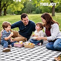 TigeJoy Extra Large Picnic Blanket Waterproof
