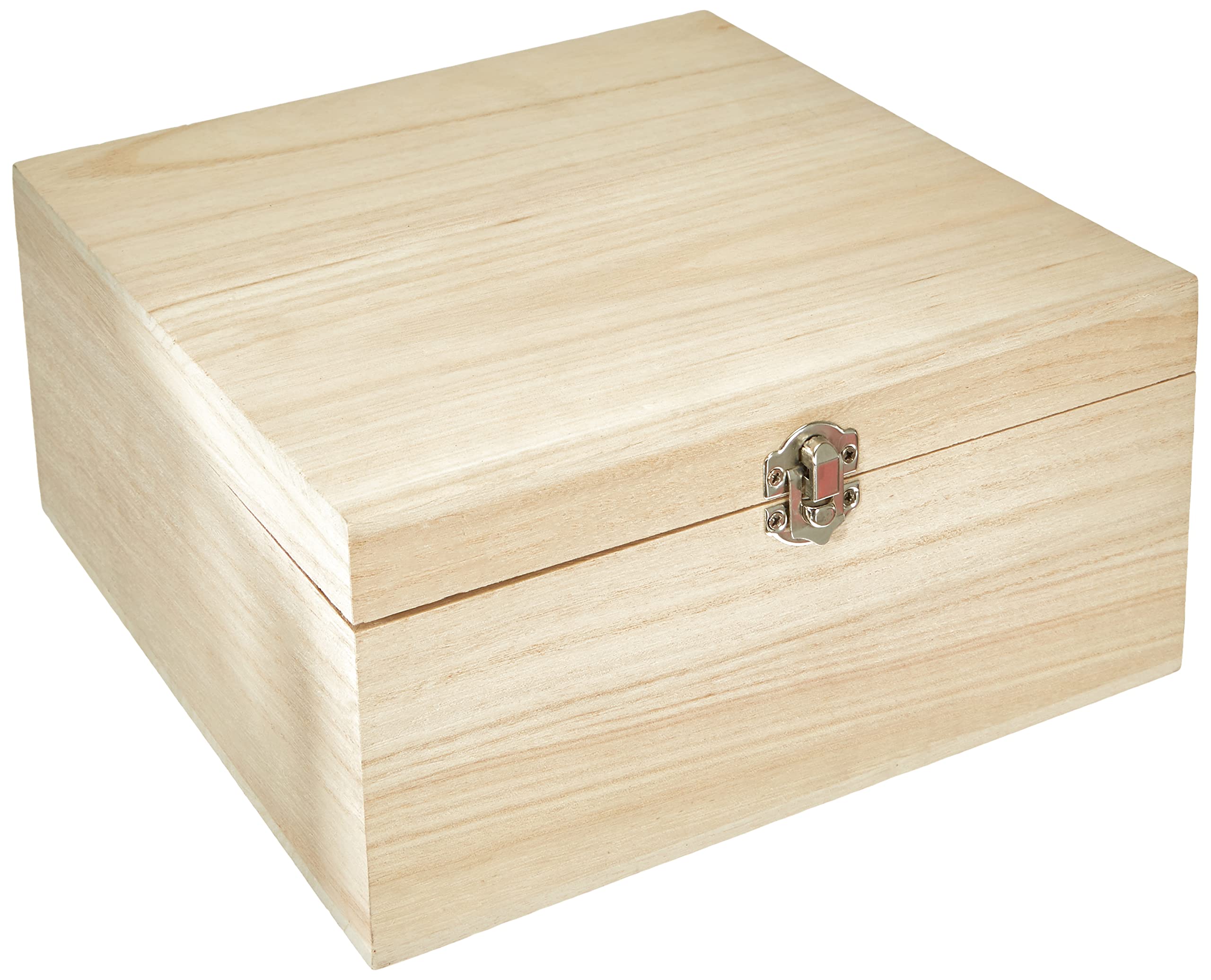 Zeller Storage Box, Brown, 23 x 23 x 11 cm