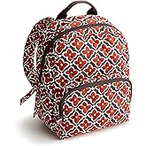 Vera Bradley Women's Premium Cotton Mini Banbury Backpack, Moorish, One Size