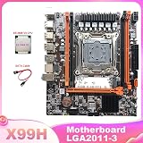 Lodokdre X99H Motherboard with E5 2666V3 CPU Cable Xeon E5 2678 V3 Support view 7